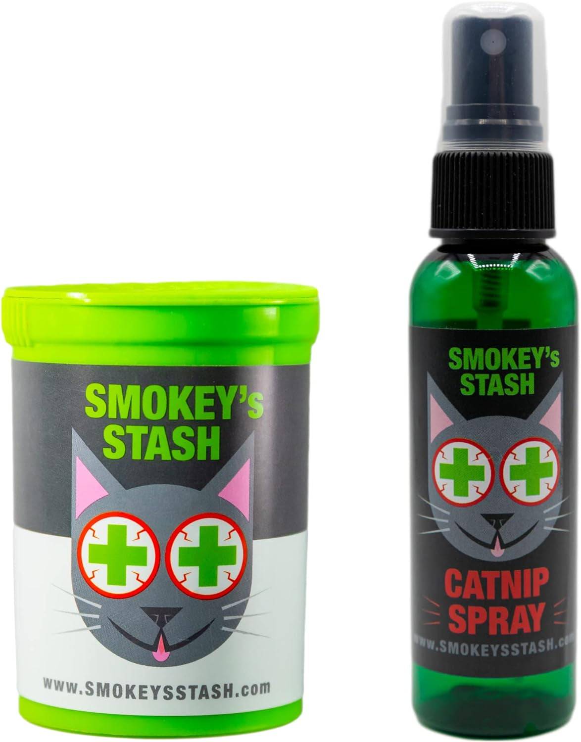 Cat Catnip Spray and Dried Organic Catnip Combo Maximum Potency Cat Nip Bundle
