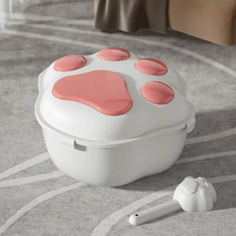 Pet Food Storag Container Dog Food Storage Container Cat Food Box Moisture-Proof Seal with Measuring Cup Cat Dry Food Storage