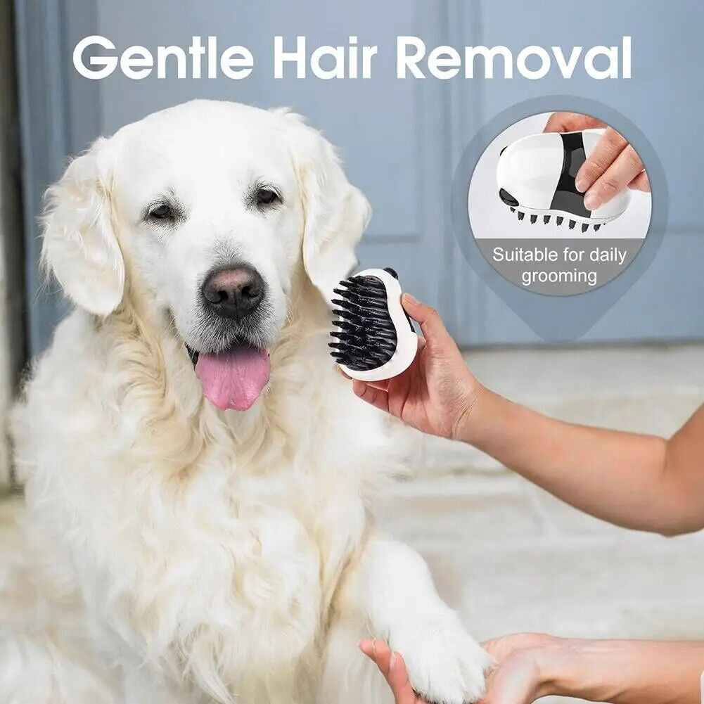 Pet Dog Bath Brush Dog Cat Shampoo Brush Grooming Washing Brush Comb Panda Shape
