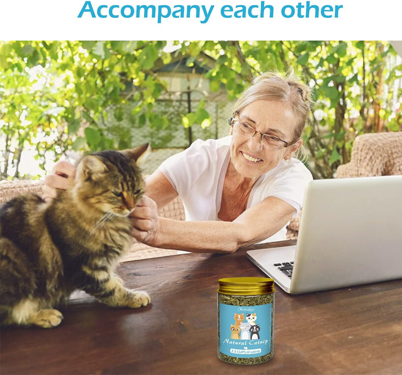 Cat Nip, Premium Catnip Leaves for Cat, Makes Cat Crazy (1CUP)
