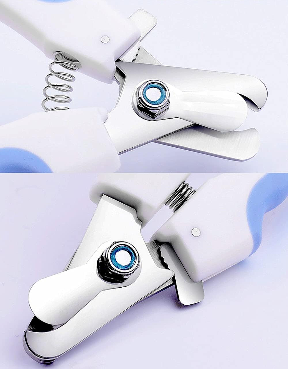 Dog Nail Clippers and Trimmer, Professional Cat Nail Clipper with Sharp Blades and Nail File (Small, Pink)