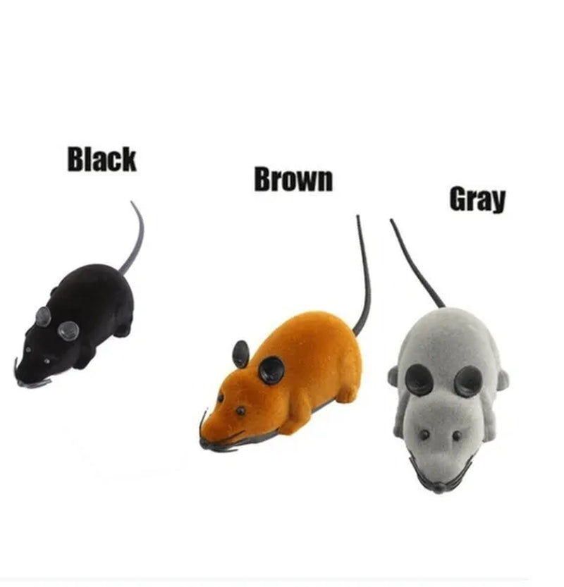 Wireless Remote Mouse Toys Mice Funny Cat Toys Remote Control Cat Toys Simulation Mouse Toys