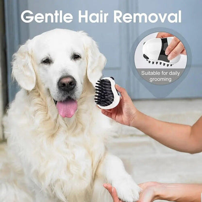 Pet Dog Bath Brush Dog Cat Shampoo Brush Grooming Washing Brush Comb Panda Shape